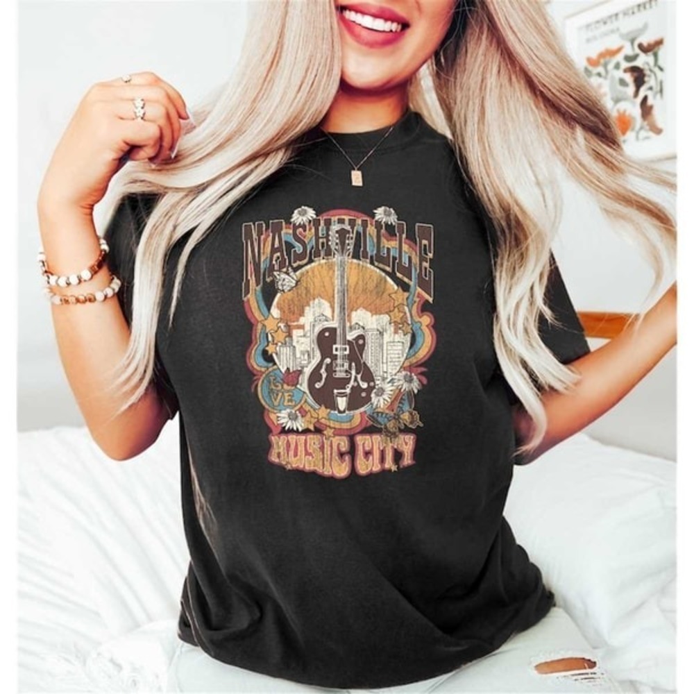 Nashville Music City Shirt Country Music Shirt